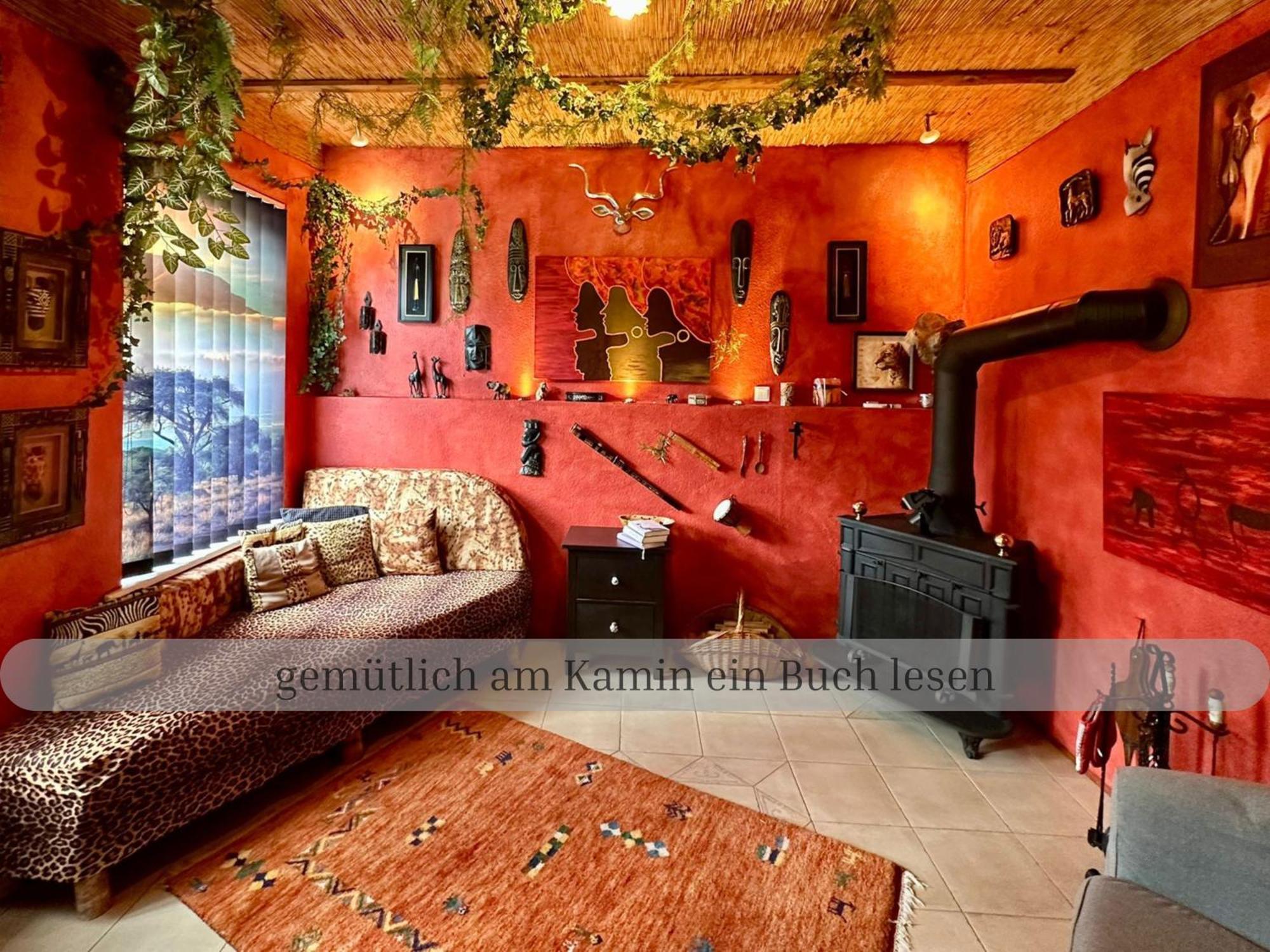 Lodge Of Africa - Einzigartige Themenzimmer, Eingezaeunten Garten, Sauna, Whirlpool & Kamin, Hunde Willkommen, Gasgrill, Voll Ausgestattete Kueche, Grosser Essbereich, Hamburg & Stade In Der Naehe Twielenfleth Екстериор снимка