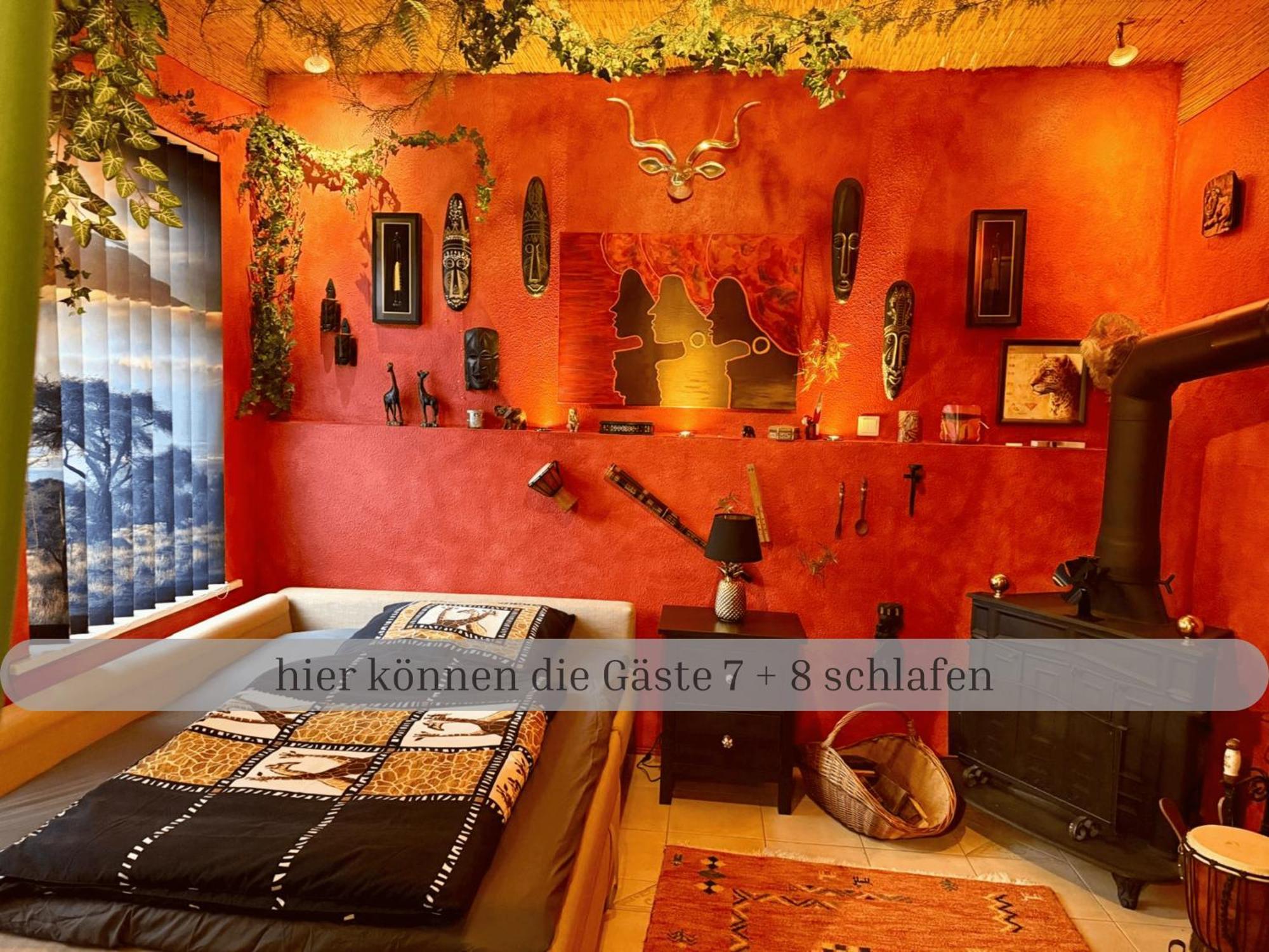 Lodge Of Africa - Einzigartige Themenzimmer, Eingezaeunten Garten, Sauna, Whirlpool & Kamin, Hunde Willkommen, Gasgrill, Voll Ausgestattete Kueche, Grosser Essbereich, Hamburg & Stade In Der Naehe Twielenfleth Екстериор снимка